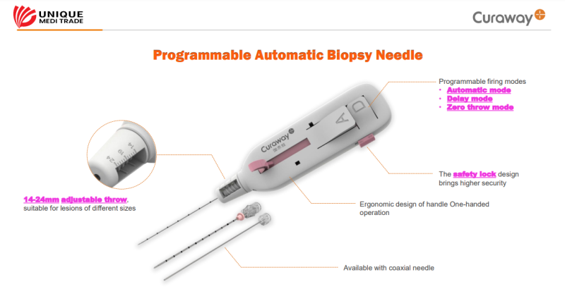 Programmable Automatic Core Biopsy Needle