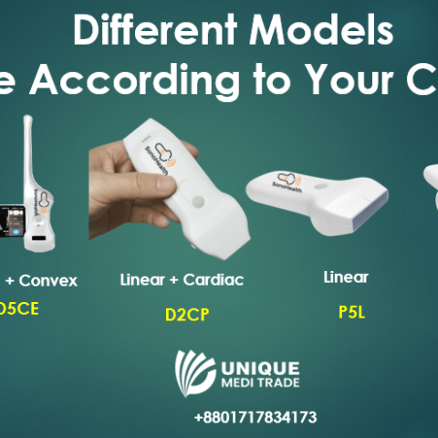 Handheld Wireless Color Doppler Ultrasound different model