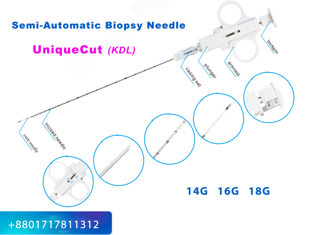 UniqueCut Core Biopsy Needle: The Best Biopsy Needle in Bangladesh