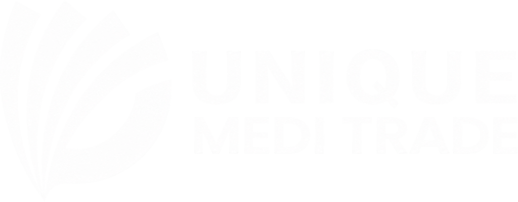 Unique Medi Trade Logo-White